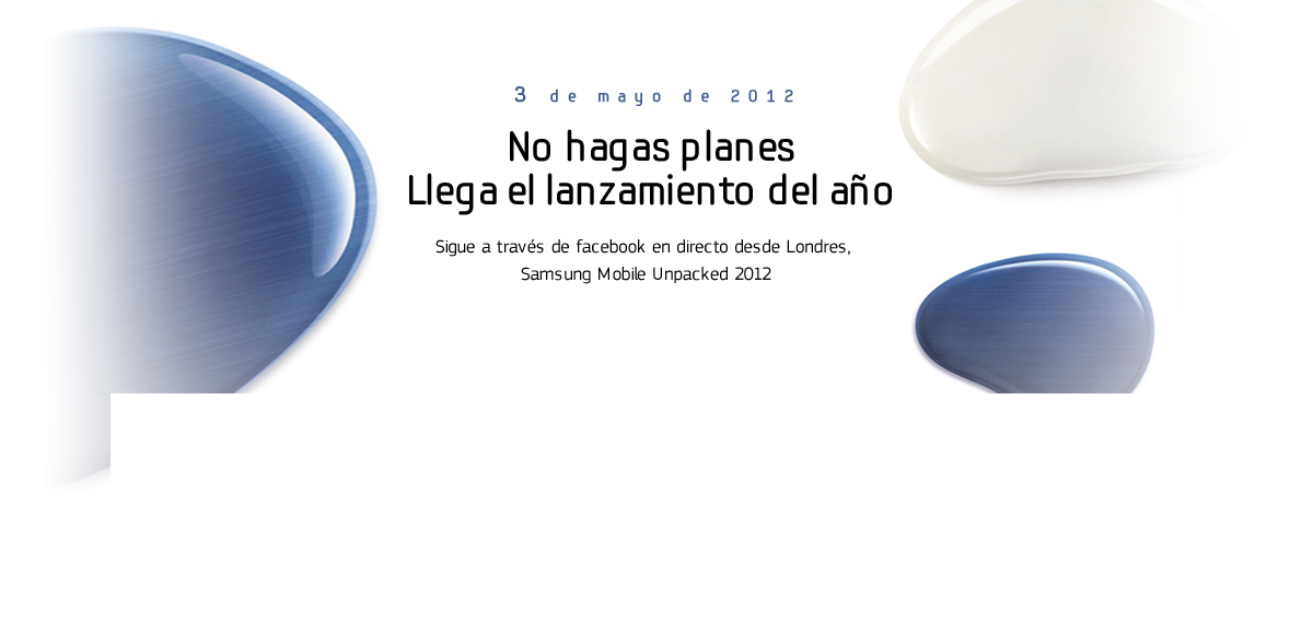 Lanzamiento Galaxy S3