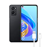 OPPO A96 – Smartphone 128GB, 8GB RAM, Dual SIM, Pantalla 6,59”, Cámara 50MP+2MP, Cámara selfie 16MP, Batería 5000mAh, Carga Rápida 33W - Negro