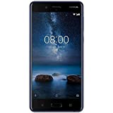Nokia 8 - Smartphone de 5.3' Dual SIM (Qualcomm Snapdragon 835, Octa Core, 4 GB de RAM, memoria interna de 64 GB, Android 7.1.1 Nougat) azul