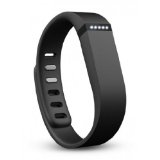 Fitbit Flex - Pulsera de actividad y sueño inalámbrica unisex (con indicador led y podómetro), color negro, talla S / L