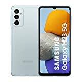 Samsung Galaxy M23 5G (128 GB) Azul Claro – Teléfono Móvil Android, Sin Tarjeta SIM, Smartphone con 4 GB de RAM (Versión Española)