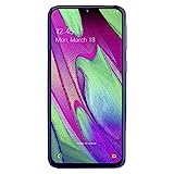 Samsung Galaxy A40 - Smartphone de 5.9" FHD+ sAmoled Infinity U Display (4 GB RAM, 64 GB ROM, 16 MP, Exynos 7904, Carga rápida), Azul [versión española]