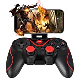 Gamepad, WZTO Mando para PC Inalámbrico Compatible con PC (Windows XP / 7/8 / 8.1 / 10) y PS3, Android, Vista y Rango de Hasta 10M