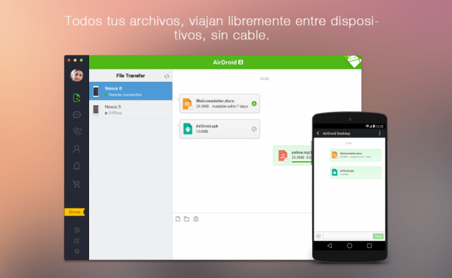 airdroid para android