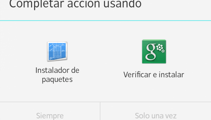 Verificar aplicaciones Android