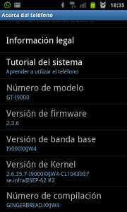 Captura de pantalla de la rom Value Pack 2.3.6 jw4. Captura de pantalla de la rom Value Pack 2.3.6 jw4.