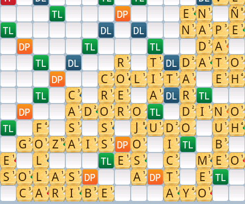 Apalabrados en Android.