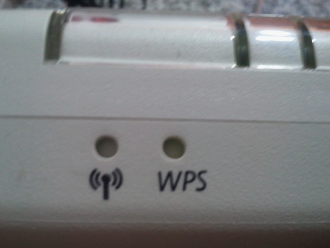 Botón wps Botón wps