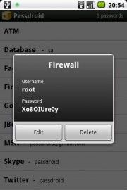 Passdroid Android 2 Passdroid Android 2