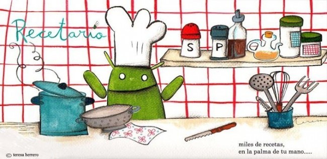Recetario, desde la cocina tradicional, hasta la thermomix en tu Android