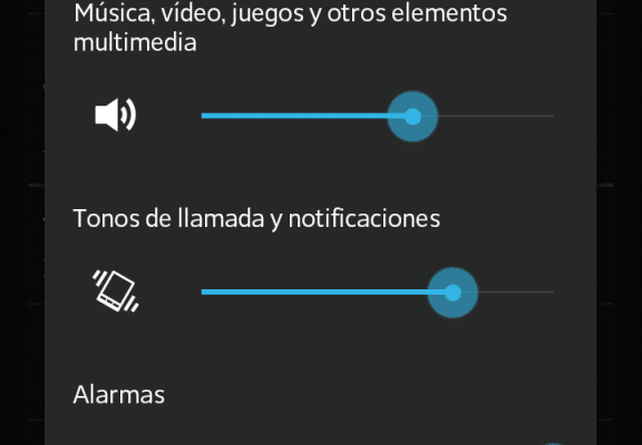 Los volúmenes de Android