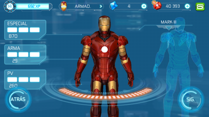 Iron Man 3 mejoras