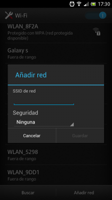 Red Wifi oculta Android 2