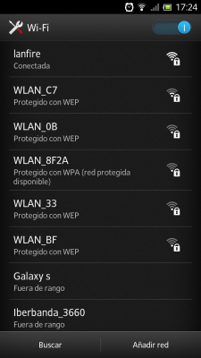Red Wifi oculta Android