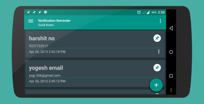 ¿Quieres añadir notas a tu barra de notificaciones?, te enseñamos como aquí